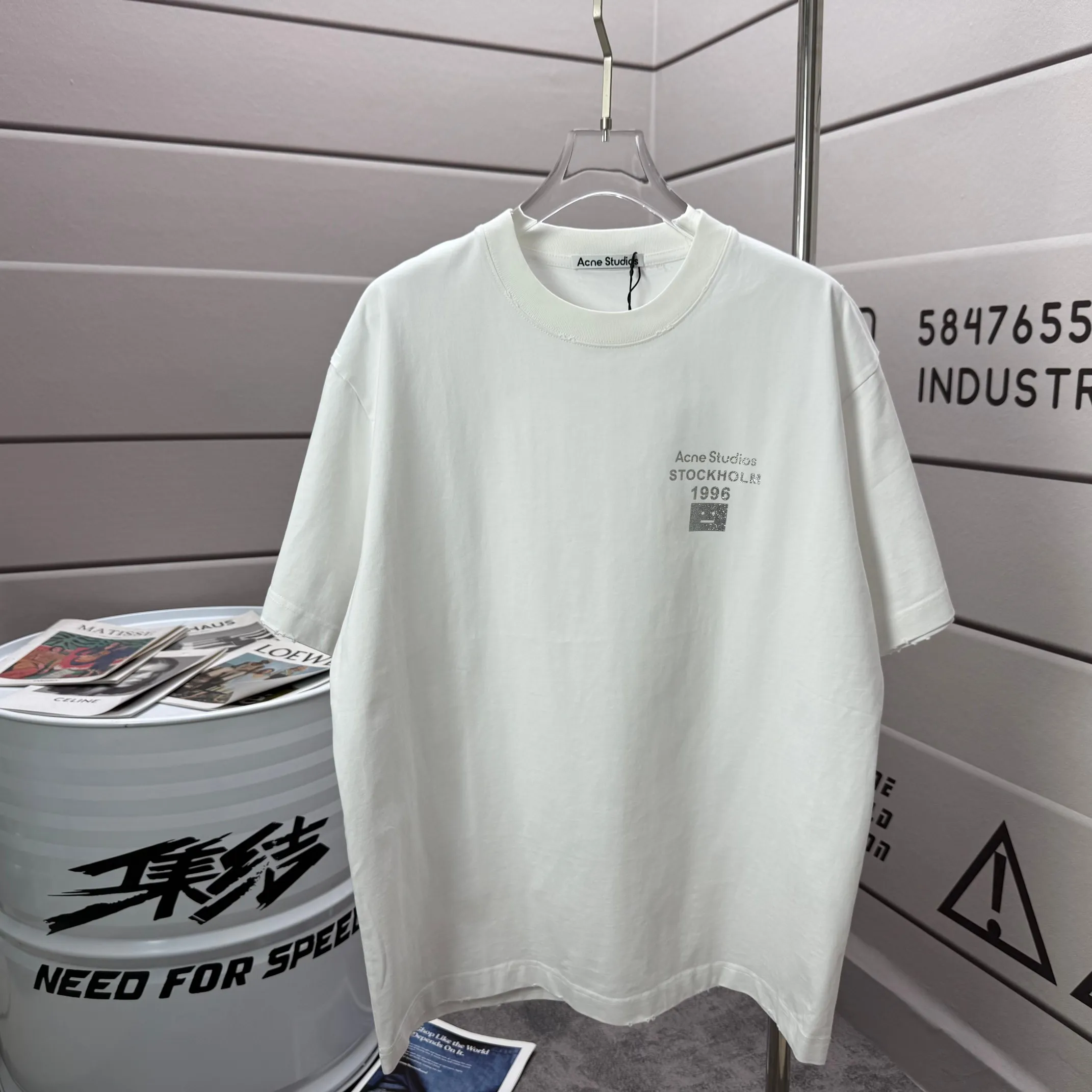 # 95 Acne studios * 2026 New Arrival tee Same Style : Size :S M L XL XXL Size： S （90-130 ） M （120-150 ） L （140-165 ） XL （160-180 ） XXL （180 ）